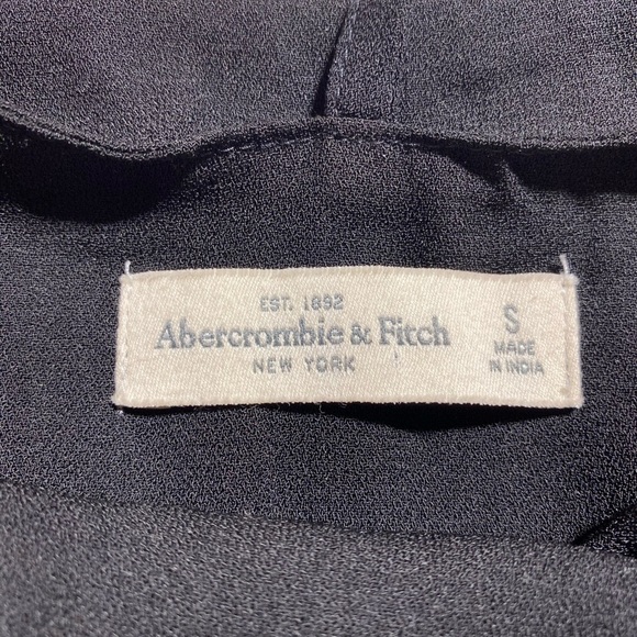 Abercrombie & Fitch Flowy Mini Spaghetti Strap Fancy Back Dress Size Small - Picture 8 of 9